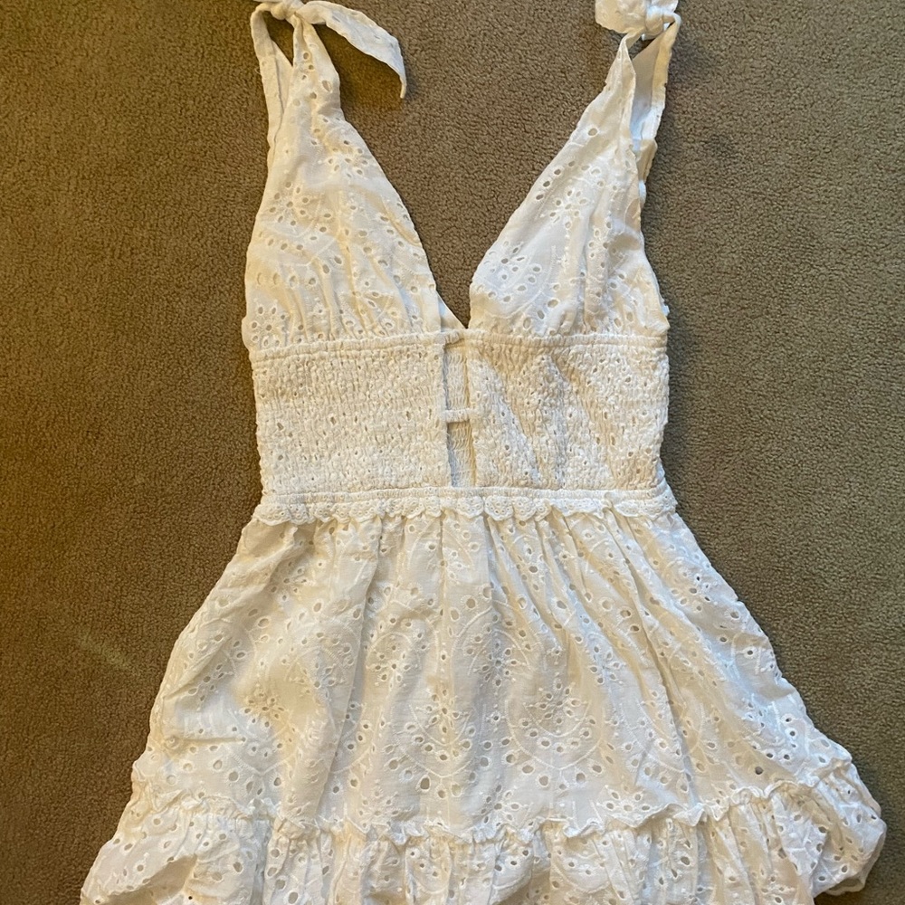 White dress
